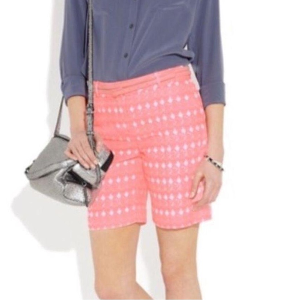 DVF Neon Shorts Size 8